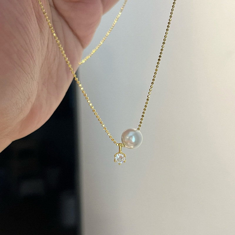 Nieuwe 925 Sterling Zilveren P - Pearl Trim Chain recensie en prijs