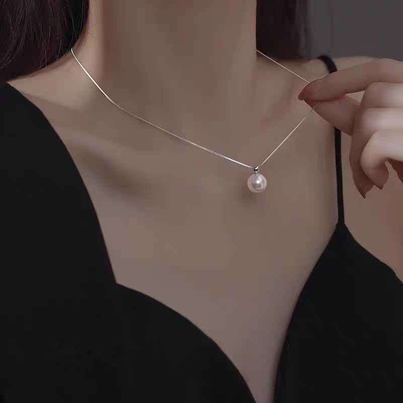 925 sterling zilver 8 mm parel - Pearl Trim Chain recensie en prijs