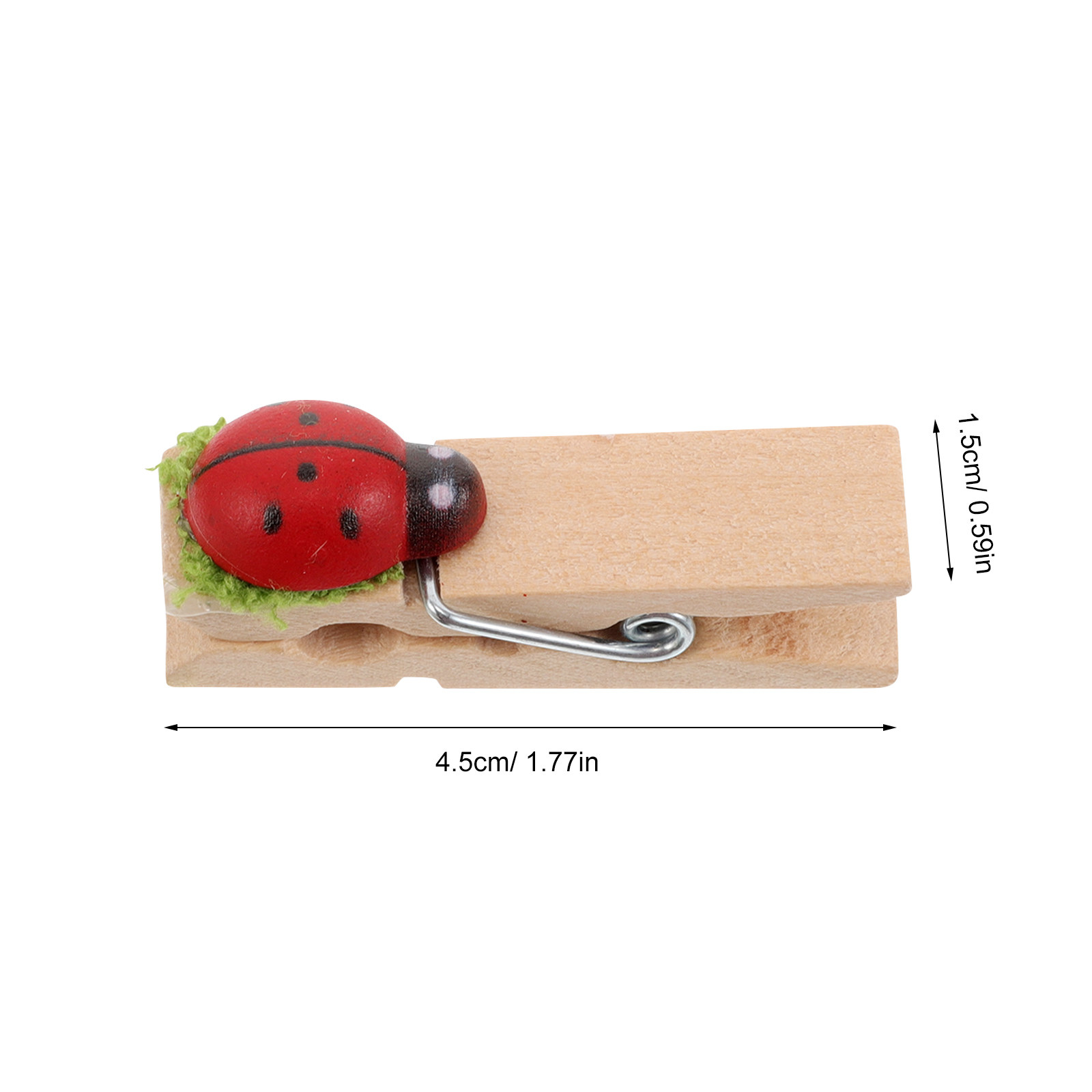 40 stuks houten clips met cart - Embellishments For Scrapbooking recensie en prijs