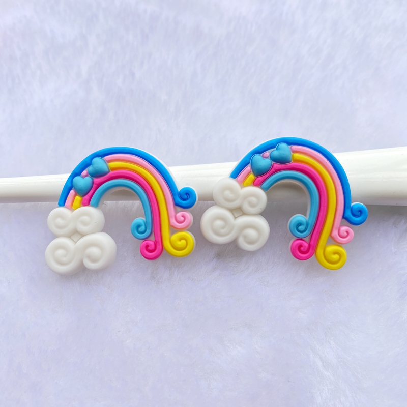 10/20Pcs Leuke Regenboog Pvc F - Embellishment Glue Craft recensie en prijs