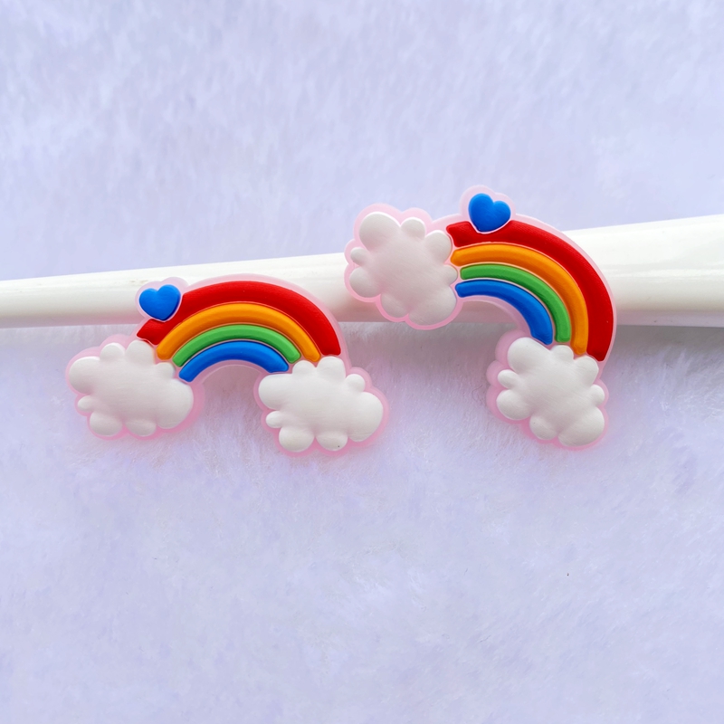 10/20Pcs Leuke Regenboog Pvc F - Embellishment Glue Craft recensie en prijs