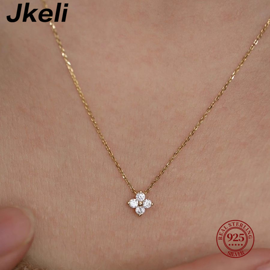 Jkeli 925 sterling zilver verg - Pearl Trim Chain recensie en prijs