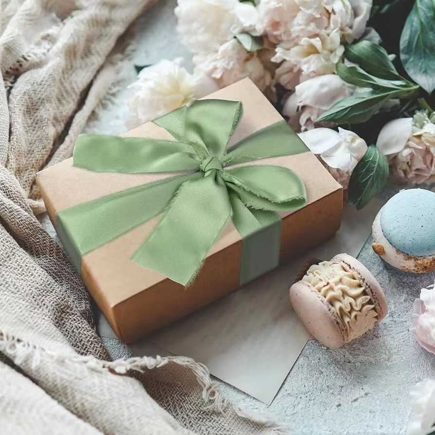Zijden satijnen lint, 3 rollen - Organza Ribbon Spool recensie en prijs