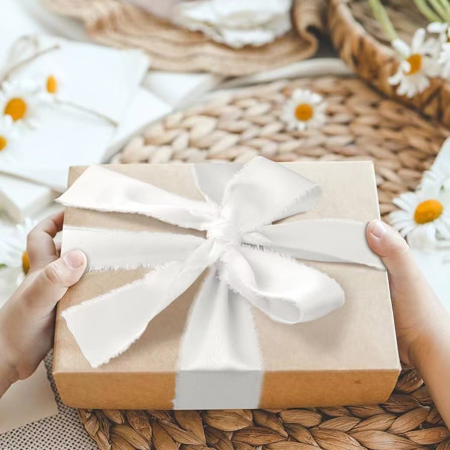 Zijden satijnen lint, 3 rollen - Organza Ribbon Spool recensie en prijs